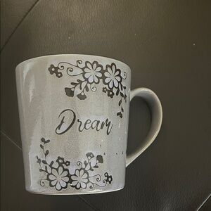 Pfaltzgraff Gray Floral Dream Mug -NWOT